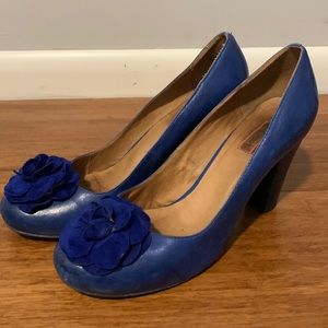 Miz Mooz Blue Pumps